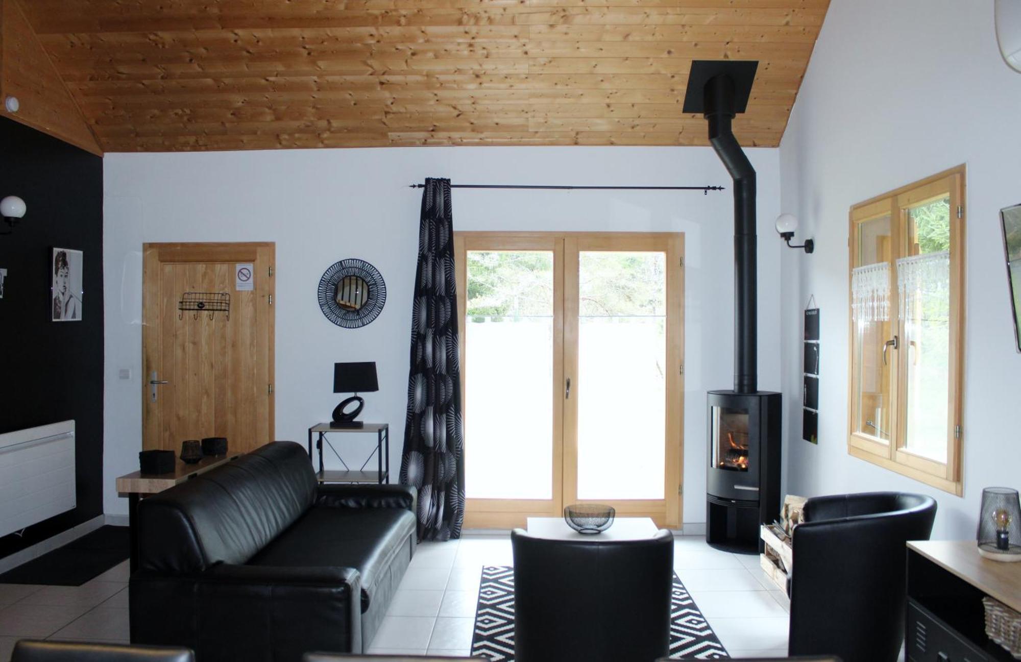 Chalet De Charme Le Contemporain Ney Exterior foto